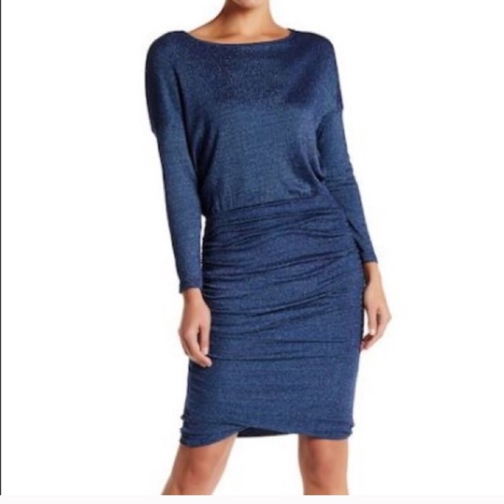 Michael Stars Shirred Dress